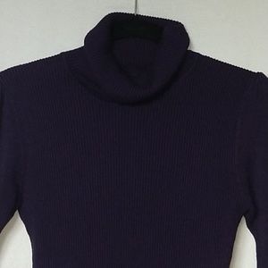 Junior's L It's Our Time Turtle neck sweater